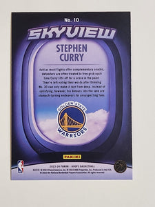 Stephen Curry  2023 2024 Hoops Skyview Winter Series Mint Card #10