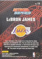 LeBron James 2023 2024 Panini Donruss Retro Series Mint Card #13
