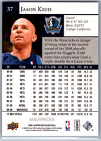 Jason Kidd 2009 2010 Upper Deck Mint Card #37
