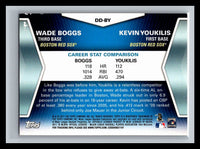 Wade Boggs and Kevin Youkilis 2011 Topps Diamond Duos Series Mint Card  #DD-BY
