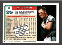 Jeff Tackett 1994 Topps Pre-Production Sample Series Mint Card #6
