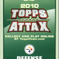 James Harrison 2010 Topps Attax Code Card Series Mint Card