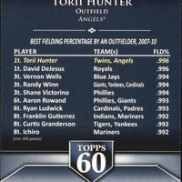 Torii Hunter 2011 Topps Topps 60 Series Mint Card #T60-94