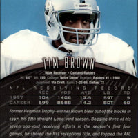 Tim Brown 1998 Topps Finest Series Mint Card #40