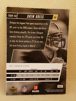 Drew Brees 2007 Upper Deck Tuff Stuff Magazine Series Mint Card #TSUD43
