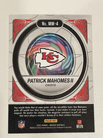 Patrick Mahomes II 2022 Panini Mosaic Men of Mastery Series Mint Card #MM-4
