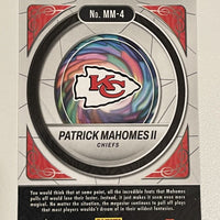 Patrick Mahomes II 2022 Panini Mosaic Men of Mastery Series Mint Card #MM-4