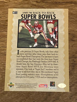 Joe Montana 1995 Upper Deck Trilogy Series Mint Card #MT15
