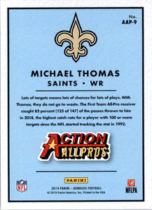 Michael Thomas 2019 Donruss Action All Pros Series Mint Card #9