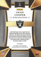 Amari Cooper 2017 Panini Select Concourse Series Mint Card #61
