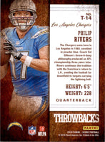 Philip Rivers 2019 Score Throwbacks Series Mint Card #T-14
