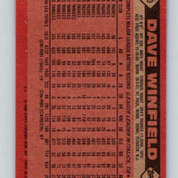 Dave Winfield 1986 Topps  Series Mint Card #70