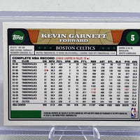 Kevin Garnett 2008 2009 Topps Chrome Series Mint Card #5