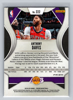 Anthony Davis 2019 2020 Panini Prizm Series Mint Card #222
