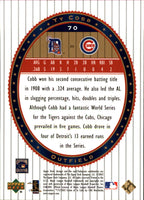 Ty Cobb 2002 Upper Deck World Series Heroes Series Mint Card #70
