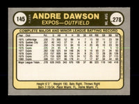 Andre Dawson 1981 Fleer Series Mint Card #145
