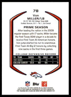 Von Miller 2011 Topps Prime Series Mint Rookie Card #78
