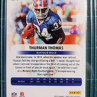 Thurman Thomas 2023 Panini Prestige Xtra Points Diamond Series Mint Card #37