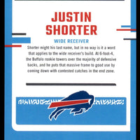 Justin Shorter 2023 Panini Donruss Rated Rookie Series Mint Card #310