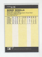 Bobby Bonilla 1986 Fleer Update Series Mint Rookie Card #U15
