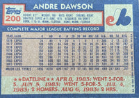 Andre Dawson 1984 Topps Series Mint Card #200
