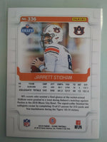 Jarrett Stidham 2019 Score Gold Parallel Series Mint Rookie Card #336
