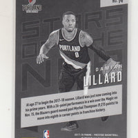 Damian Lillard 2017 2018 Prestige Stars of the NBA Series Mint Card #14