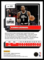 Kawhi Leonard 2022 2023 Panini Donruss Mint Card #123
