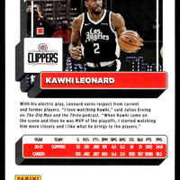 Kawhi Leonard 2022 2023 Panini Donruss Mint Card #123