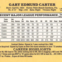 Gary Carter 1985 Donruss Series Mint Rookie Card #55