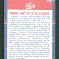 Gary Carter 1988 Fleer Glossy Series Mint Card #636