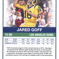 Jared Goff 2019 Panini Score Series Mint Card #293