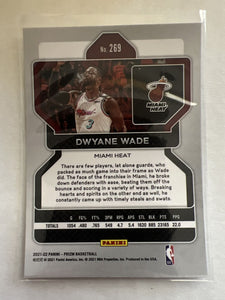 Dwyane Wade 2021 2022 Panini Prizm Series Mint Card #269