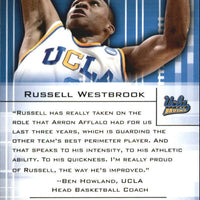 Russell Westbrook 2008 Press Pass Insider Insight Mint ROOKIE Card #II-6