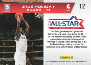 Jrue Holiday 2010 2011 Panini Season Update Rookie Challenge All-Star Series Mint Card #12