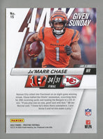 Jamar Chase 2022 Panini Prestige Any Given Sunday Series Mint Card #15
