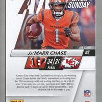 Jamar Chase 2022 Panini Prestige Any Given Sunday Series Mint Card #15