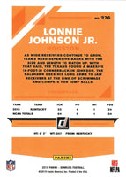 Lonnie Johnson Jr. 2019 Donruss Press Proof Red Series Mint Card #276
