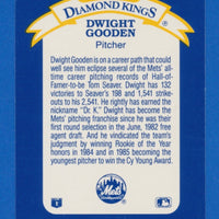 Dwight Gooden 1991 Diamond Kings Series Mint Card #DK-15