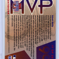 Albert Belle 1996 Leaf All Star Game MVP Contenders Series Mint Card #17