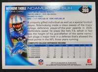 Ndamukong Suh 2010 Topps Series Mint Rookie Card #360
