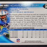 Ndamukong Suh 2010 Topps Series Mint Rookie Card #360