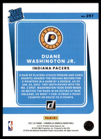 Duane Washington Jr. 2021 2022 Panini Chronicles Donruss Series Mint Rookie Card #297
