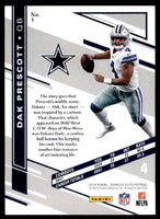 Dak Prescott 2018 Donruss Elite Series Mint Card #1
