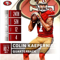 Colin Kaepernick 2014 Panini Contenders Season Ticket Series Mint Card #3