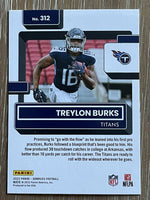 Treylon Burks 2022 Panini Donruss Series Mint Card #312
