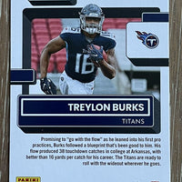 Treylon Burks 2022 Panini Donruss Series Mint Card #312