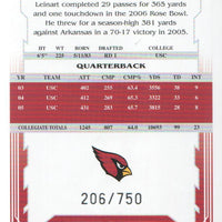 Matt Leinart 2006 Score Mint ROOKIE Card #331