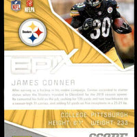 James Conner 2019 Score Epix Moment Series Mint Card #EM-7