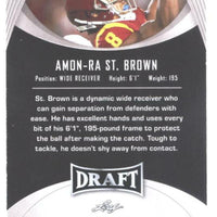 Amon-Ra St. Brown 2021 Leaf Draft Series Mint Rookie Card #27